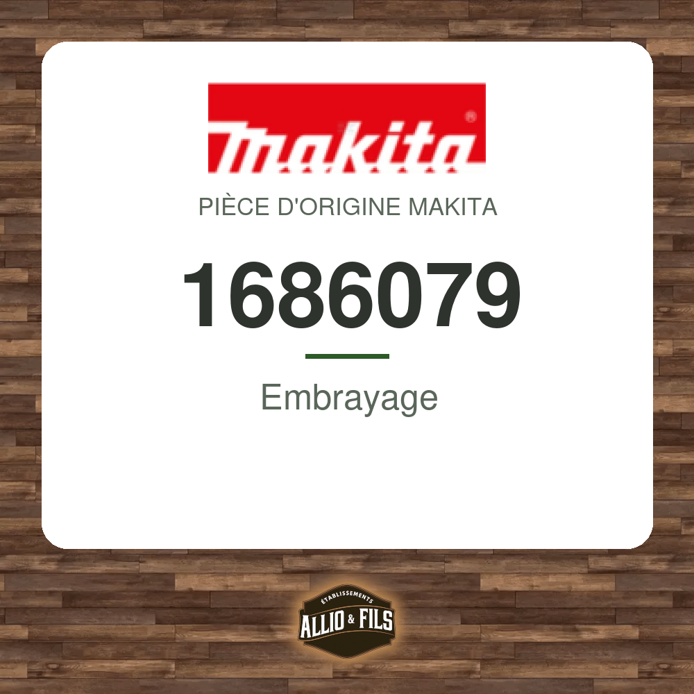 Embrayage - Makita 1686079