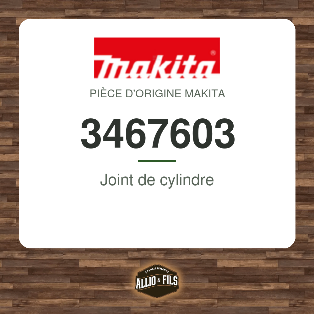 Joint de cylindre - Makita 3467603