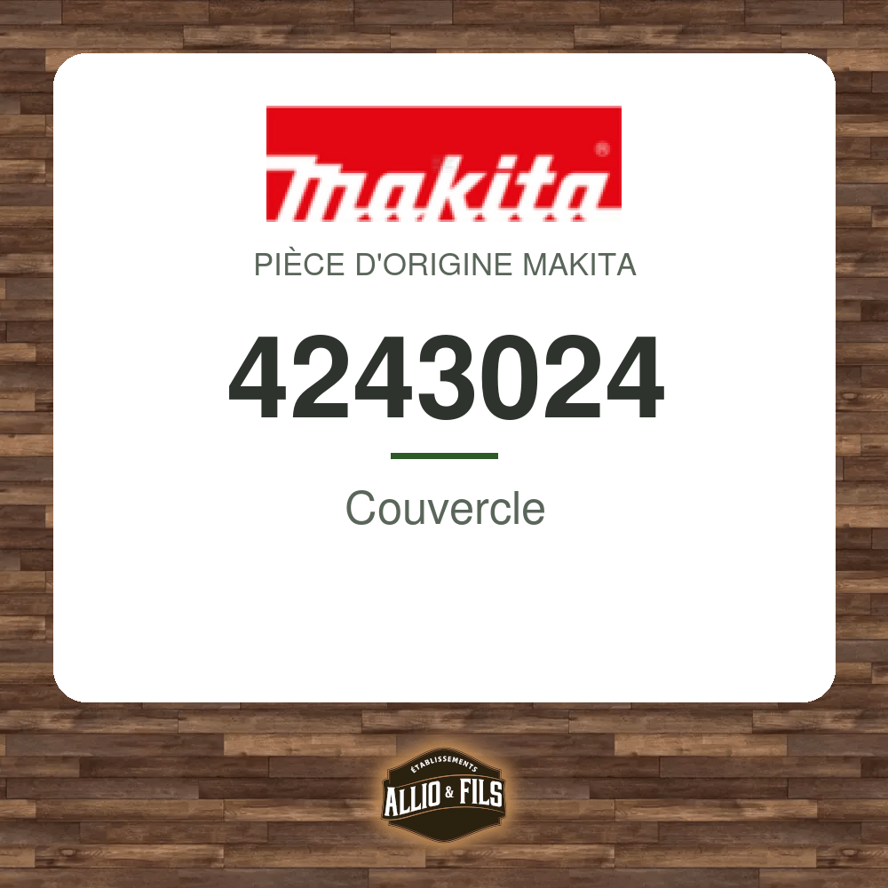 Couvercle - Makita 4243024