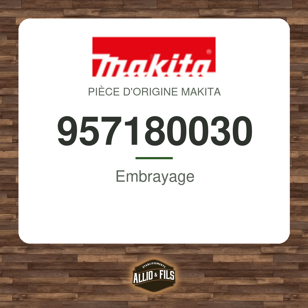 Embrayage - Makita 957180030