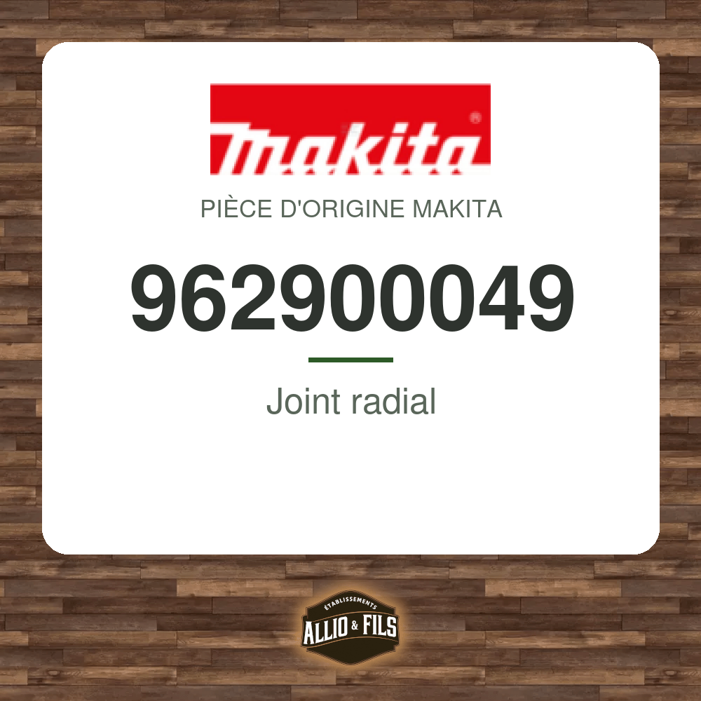 Joint radial - Makita 962900049
