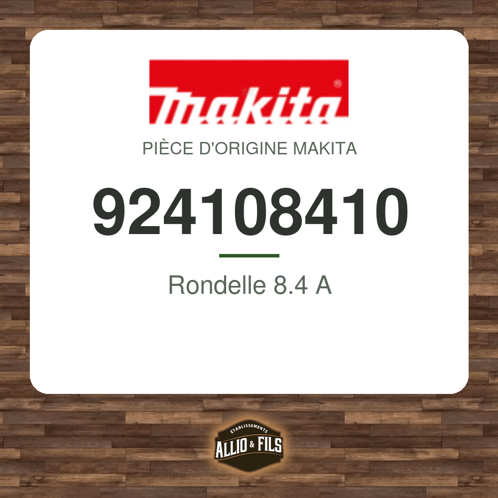 Rondelle 8.4 A - Makita 924108410