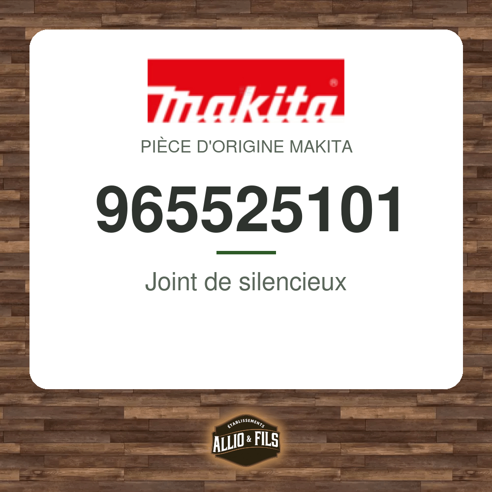 Joint de silencieux - Makita 965525101