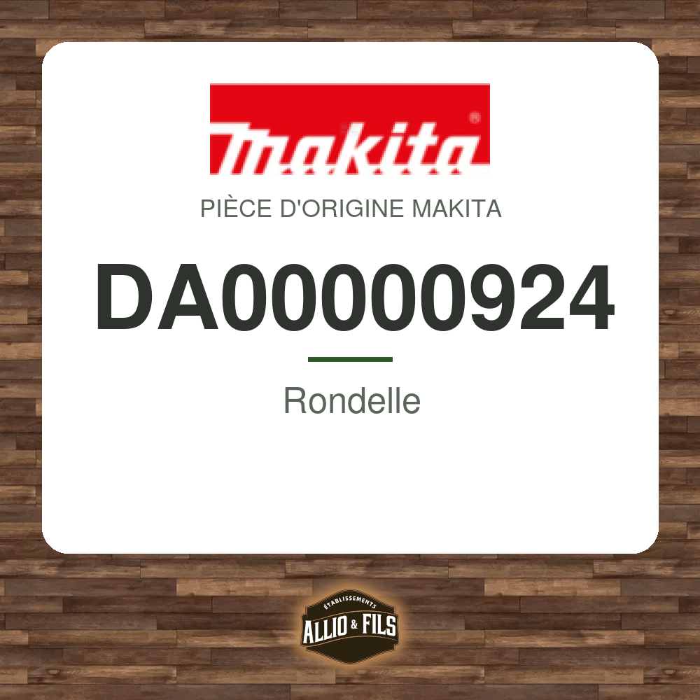 Rondelle - Makita DA00000924
