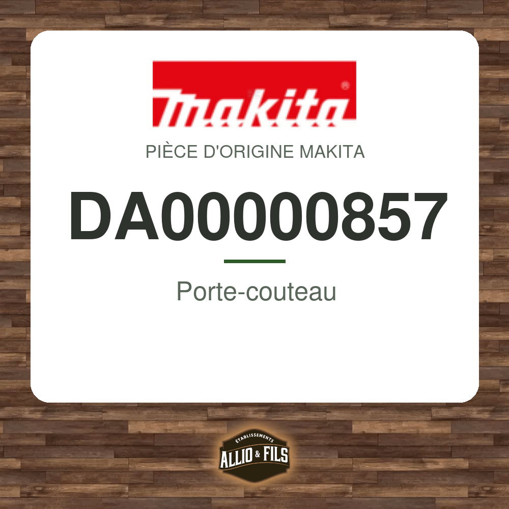 Porte-couteau - Makita DA00000857