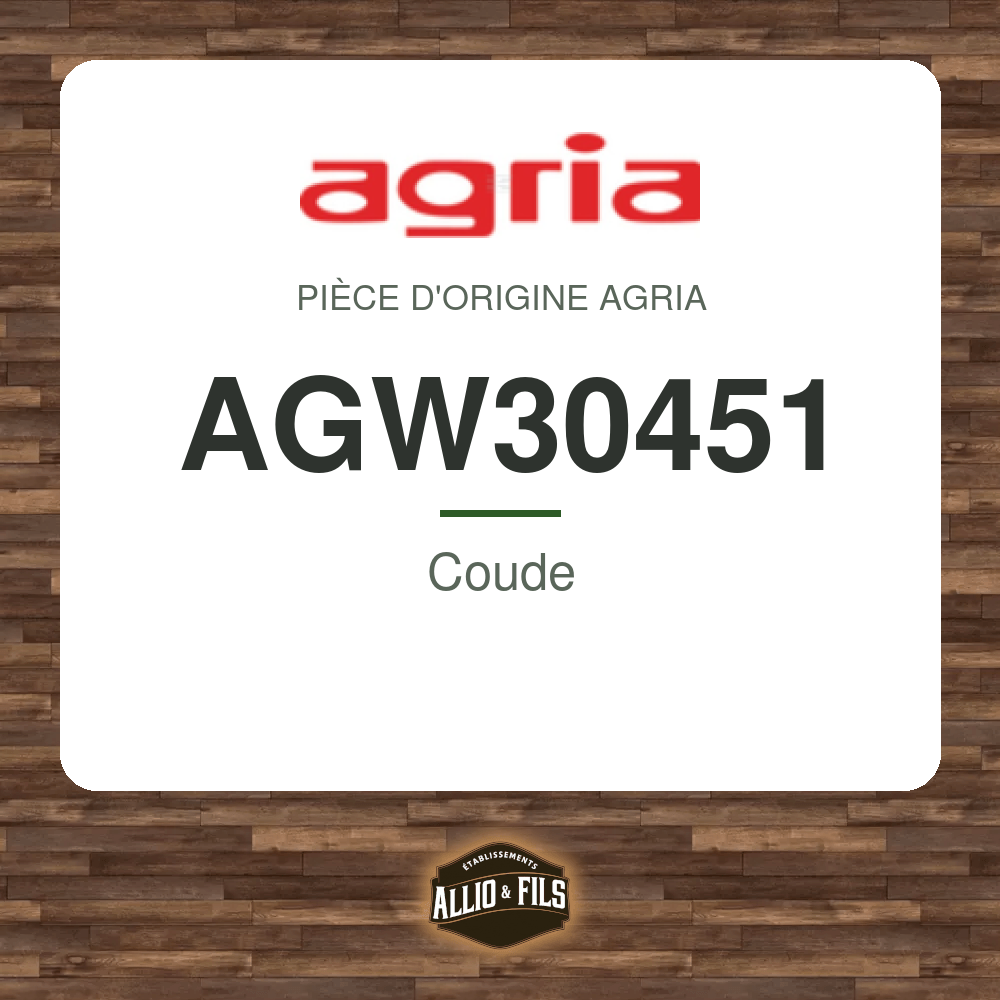 Coude - Agria AGW30451
