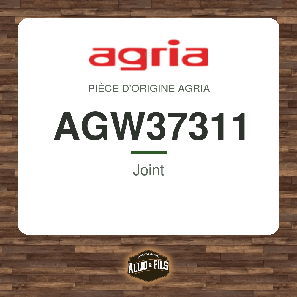 Joint - Agria AGW37311