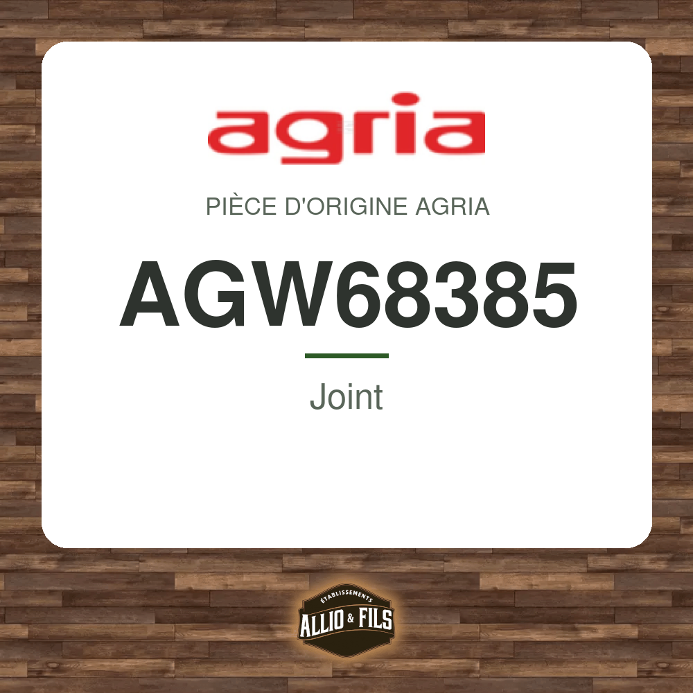 Joint - Agria AGW68385