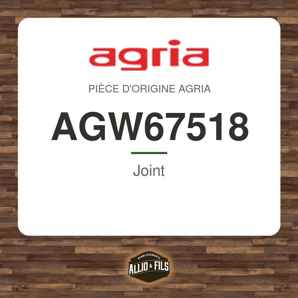 Joint - Agria AGW67518