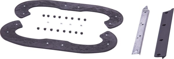 Kit racloirs + plaq vis ss fin - Simplicity & Snapper 1687806