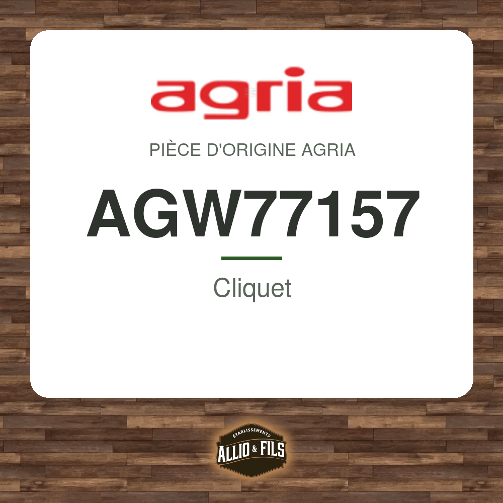 Cliquet - Agria AGW77157