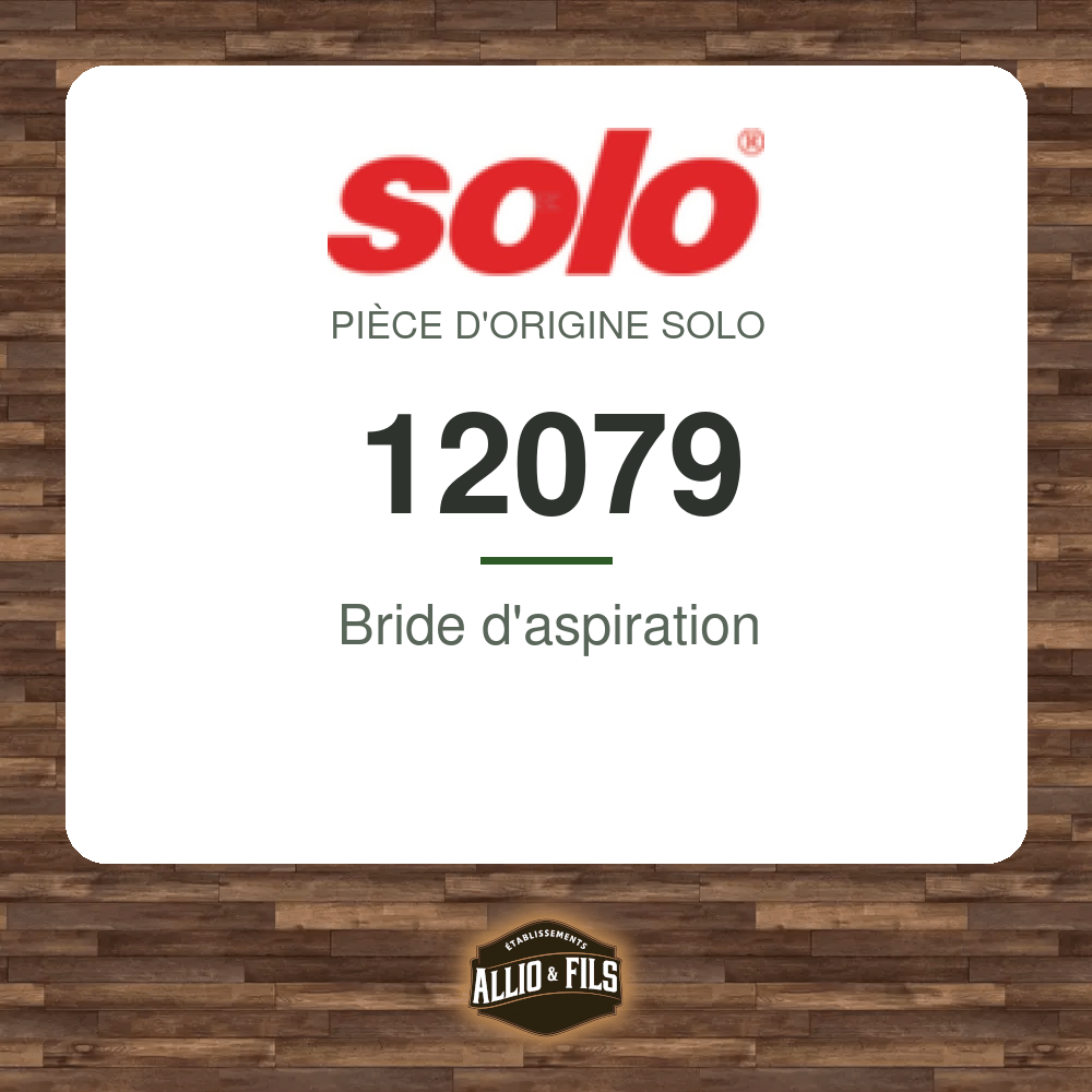 Bride d'aspiration - Solo 12079