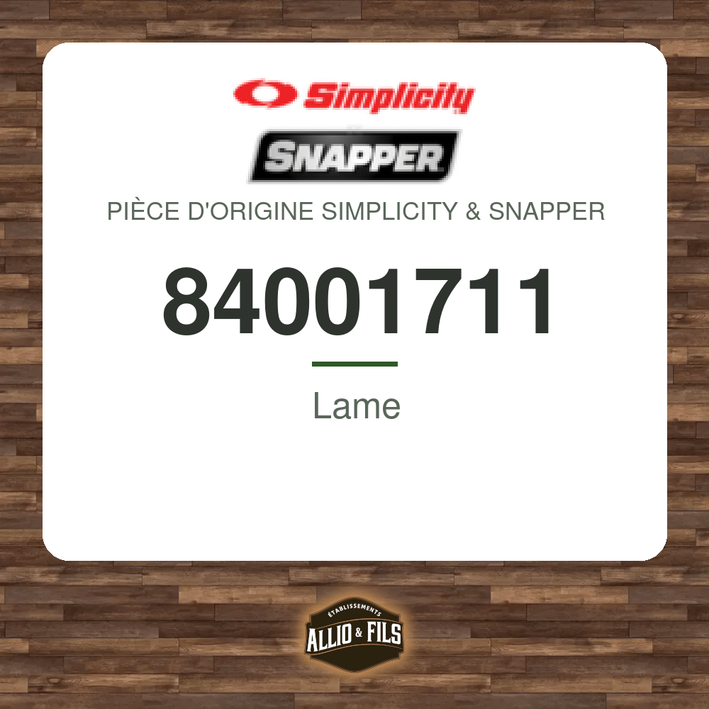 Lame - Simplicity & Snapper 84001711