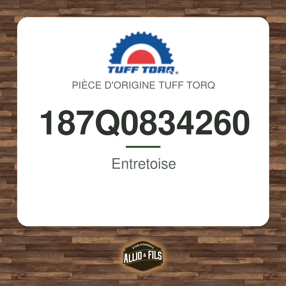 Entretoise - Tuff Torq 187Q0834260