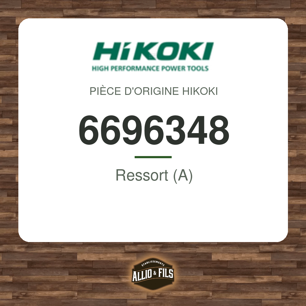 Ressort (A) - HiKOKI 6696348
