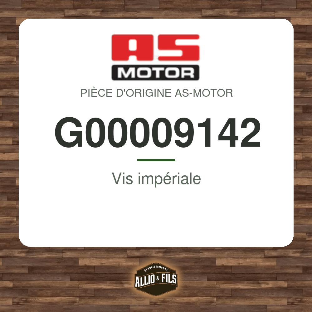 Vis impériale - AS-Motor G00009142