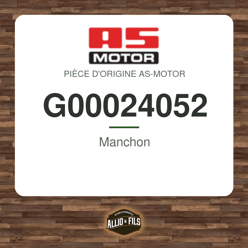 Manchon - AS-Motor G00024052