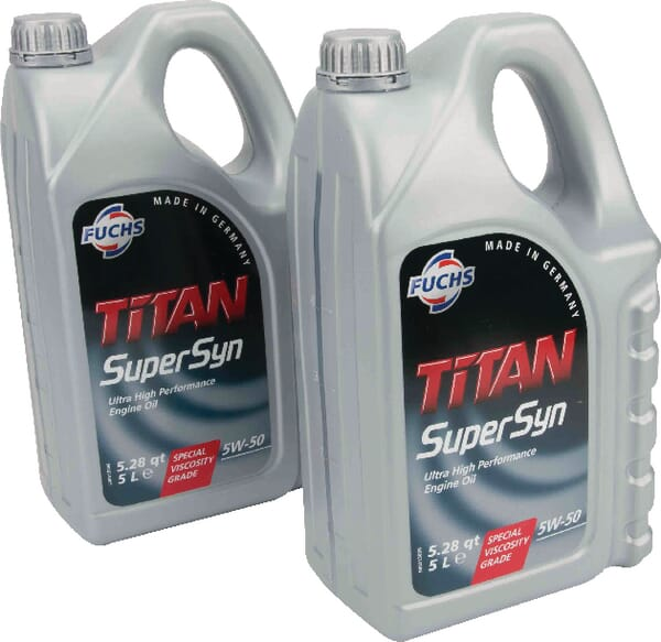 Huile Titan Supersyn SAE5W-50 2 bidons de 5L - AS-Motor G00041064