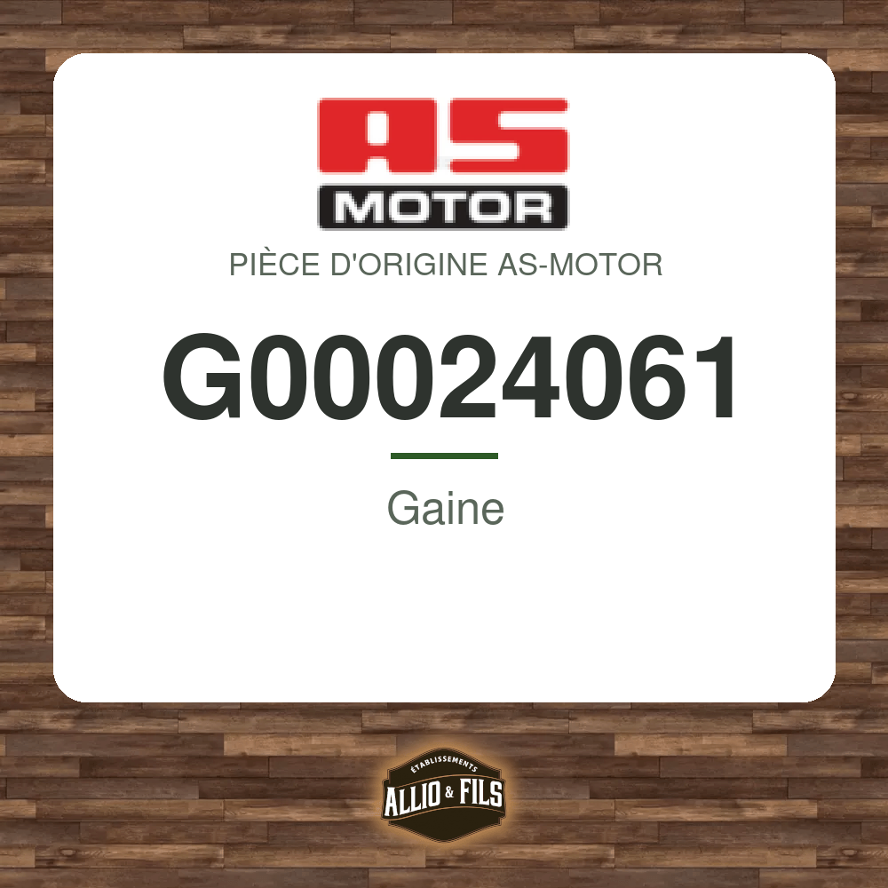Gaine - AS-Motor G00024061