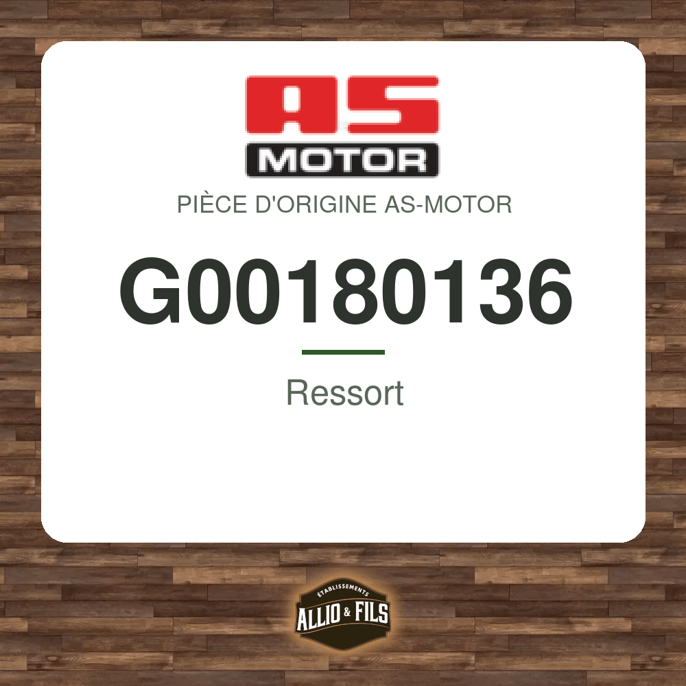 Ressort - AS-Motor G00180136