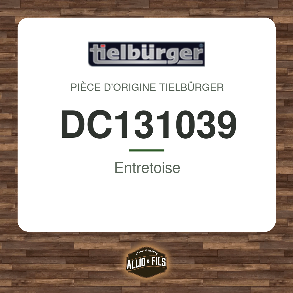 Entretoise - Tielbürger DC131039