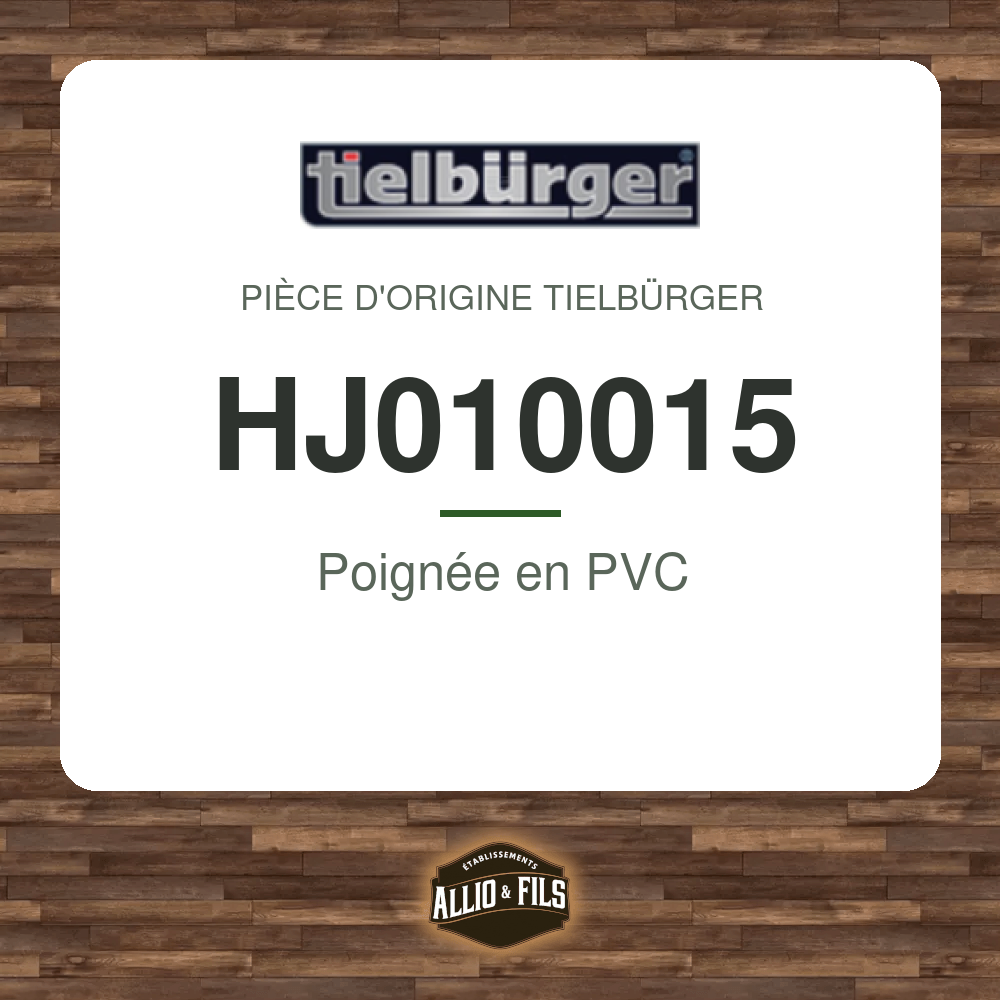 Poignée en PVC - Tielbürger HJ010015