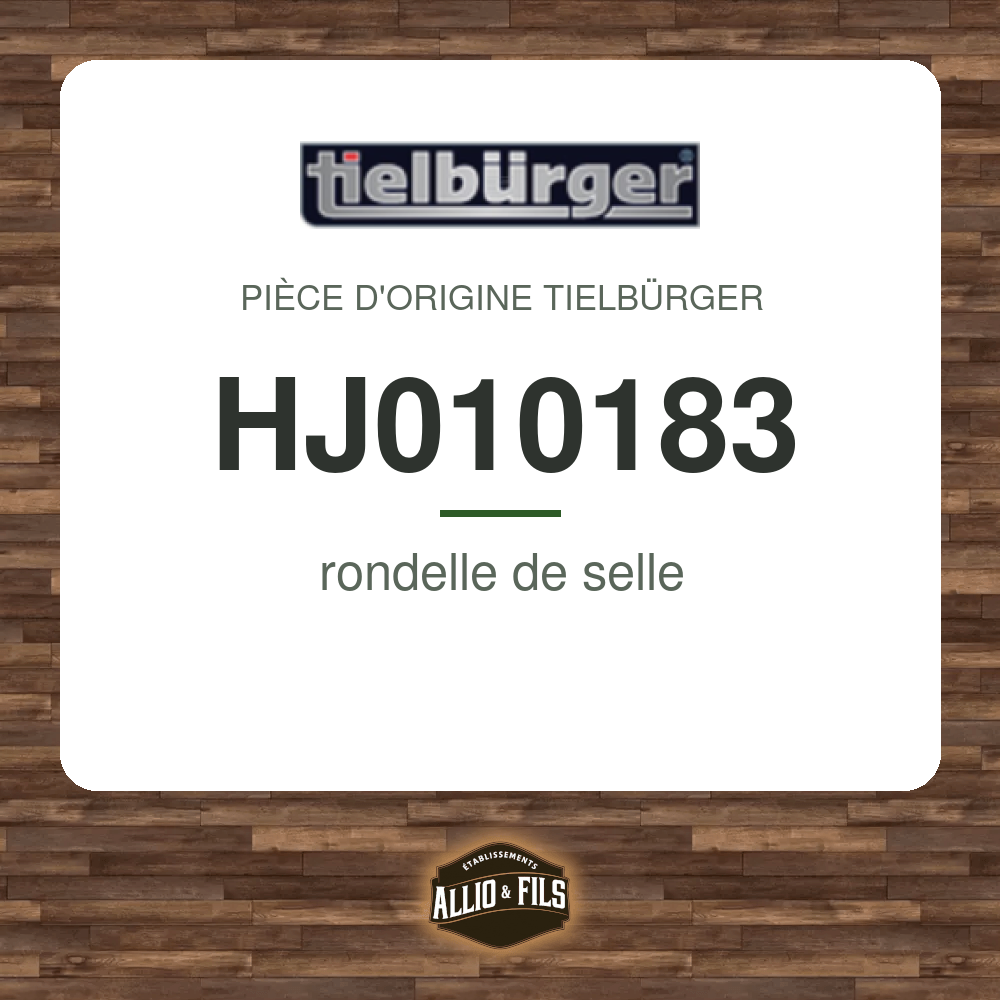 rondelle de selle - Tielbürger HJ010183