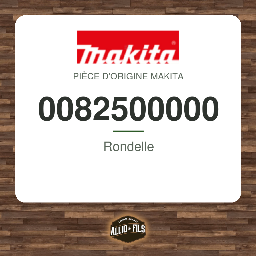 Rondelle - Makita 0082500000