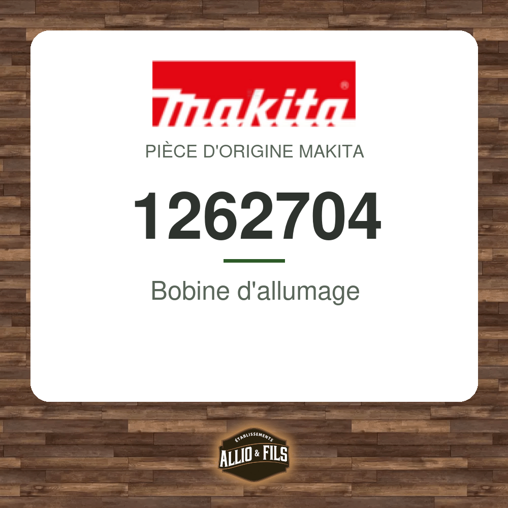 Bobine d'allumage - Makita 1262704