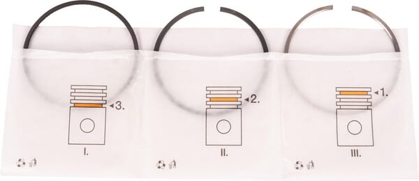 Jeu de segments de piston, std - Lombardini ED0082112240S