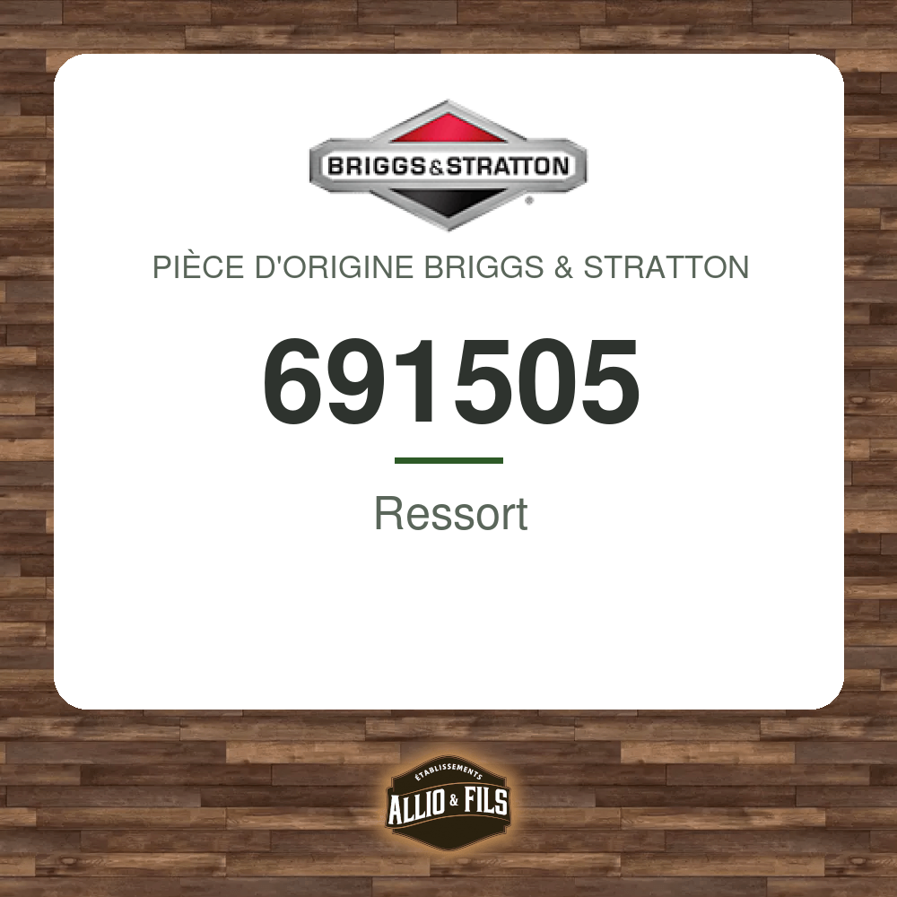 Ressort - Briggs & Stratton 691505