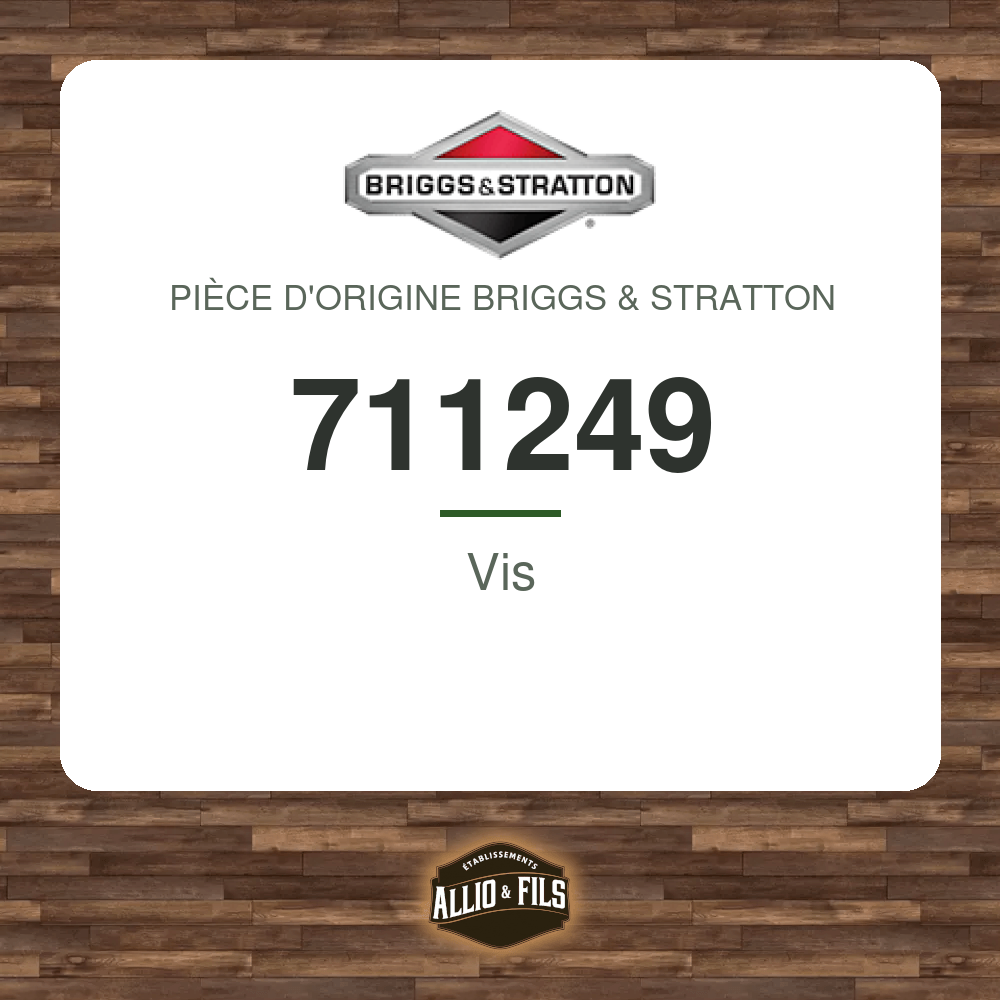 Vis - Briggs & Stratton 711249