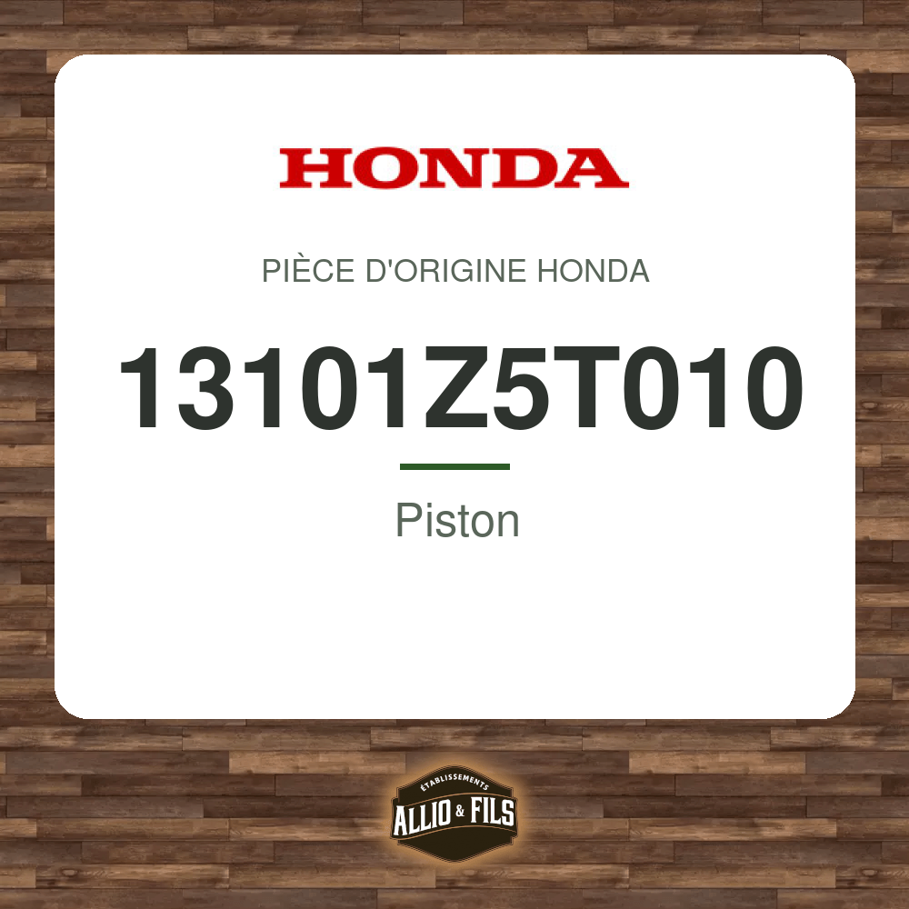 Piston - Honda 13101Z5T010
