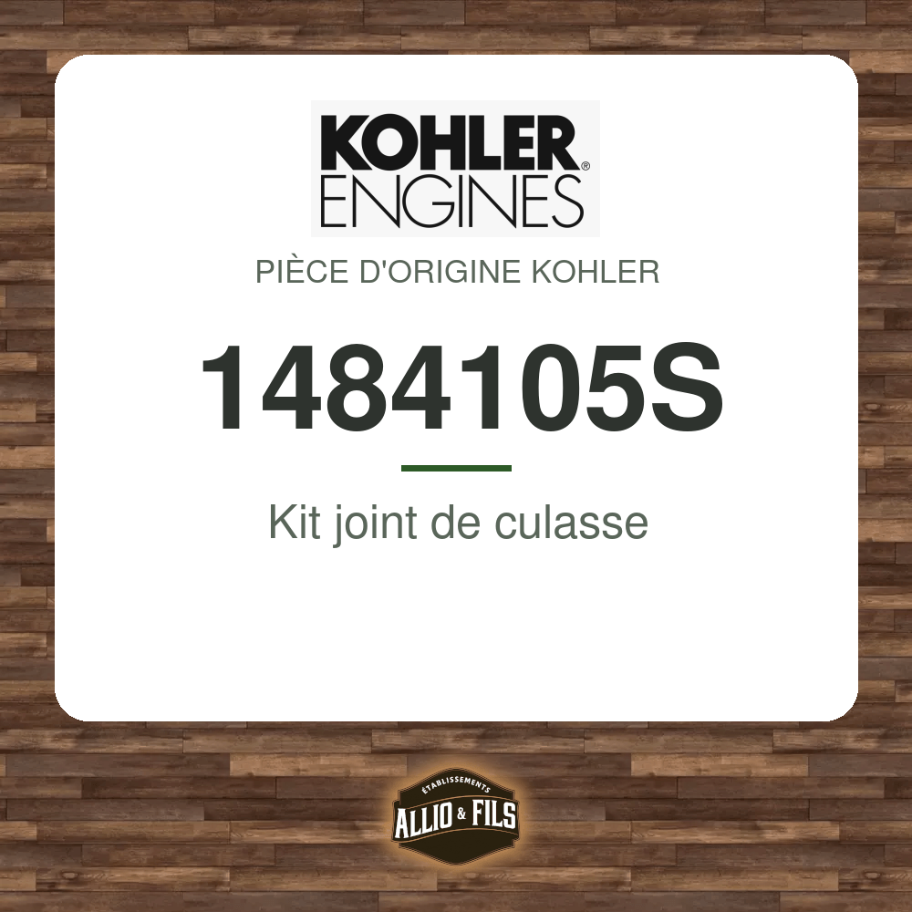 Kit joint de culasse - Kohler 1484105S