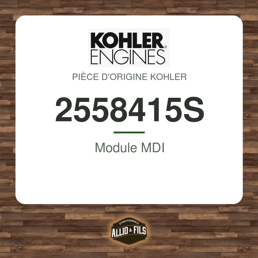 Module MDI - Kohler 2558415S