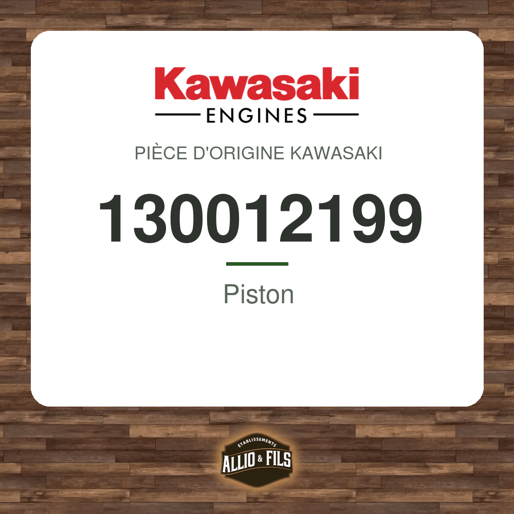 Piston - Kawasaki 130012199