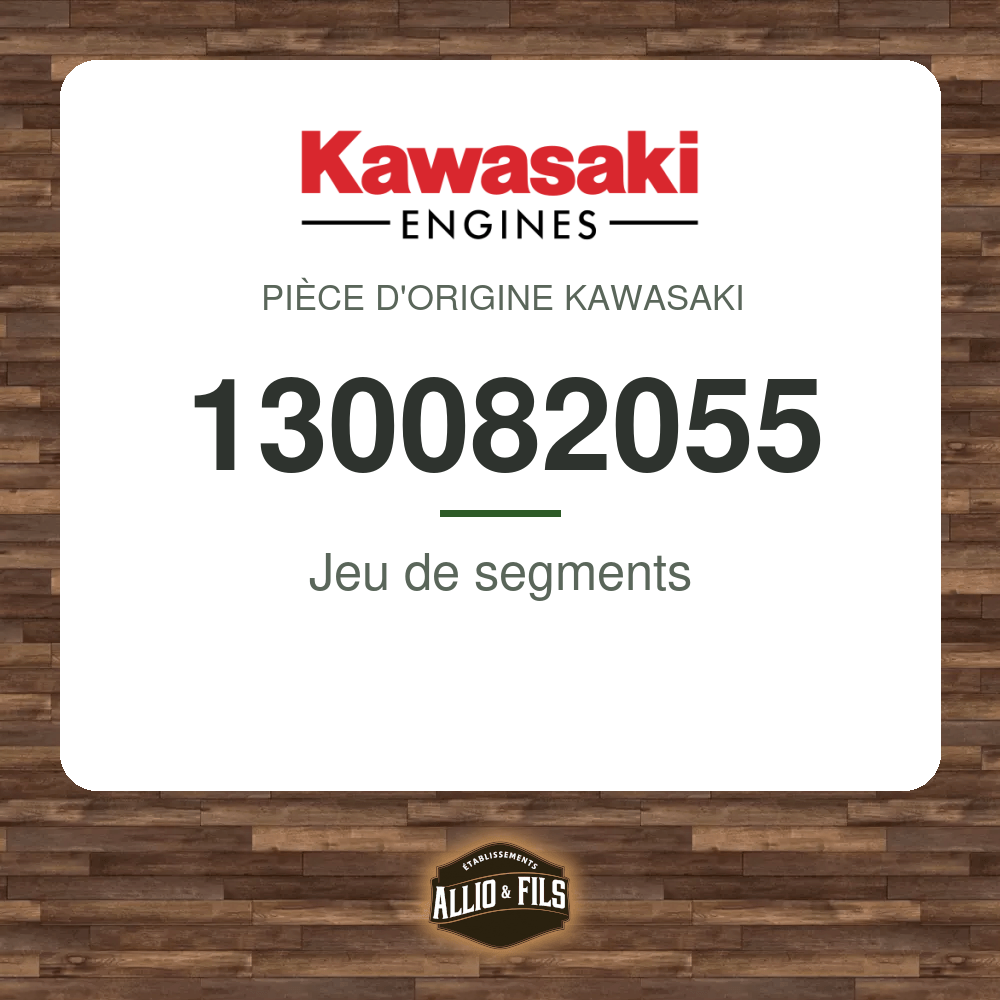 Jeu de segments - Kawasaki 130082055
