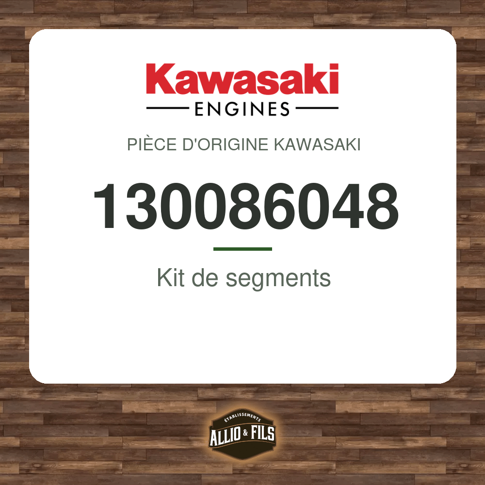 Kit de segments - Kawasaki 130086048