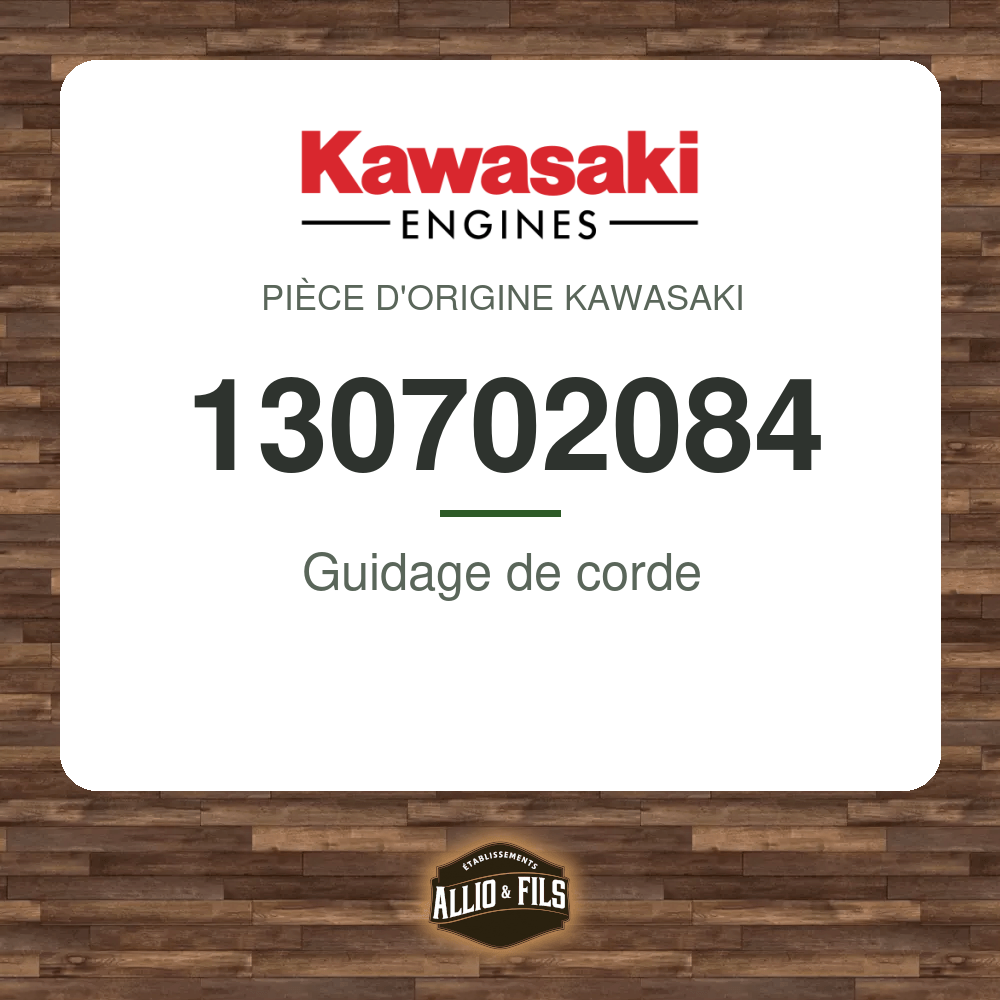 Guidage de corde - Kawasaki 130702084