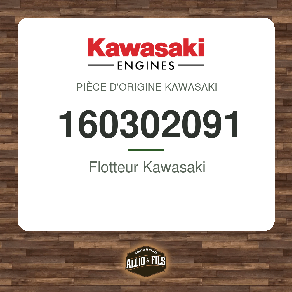 Flotteur Kawasaki - Kawasaki 160302091