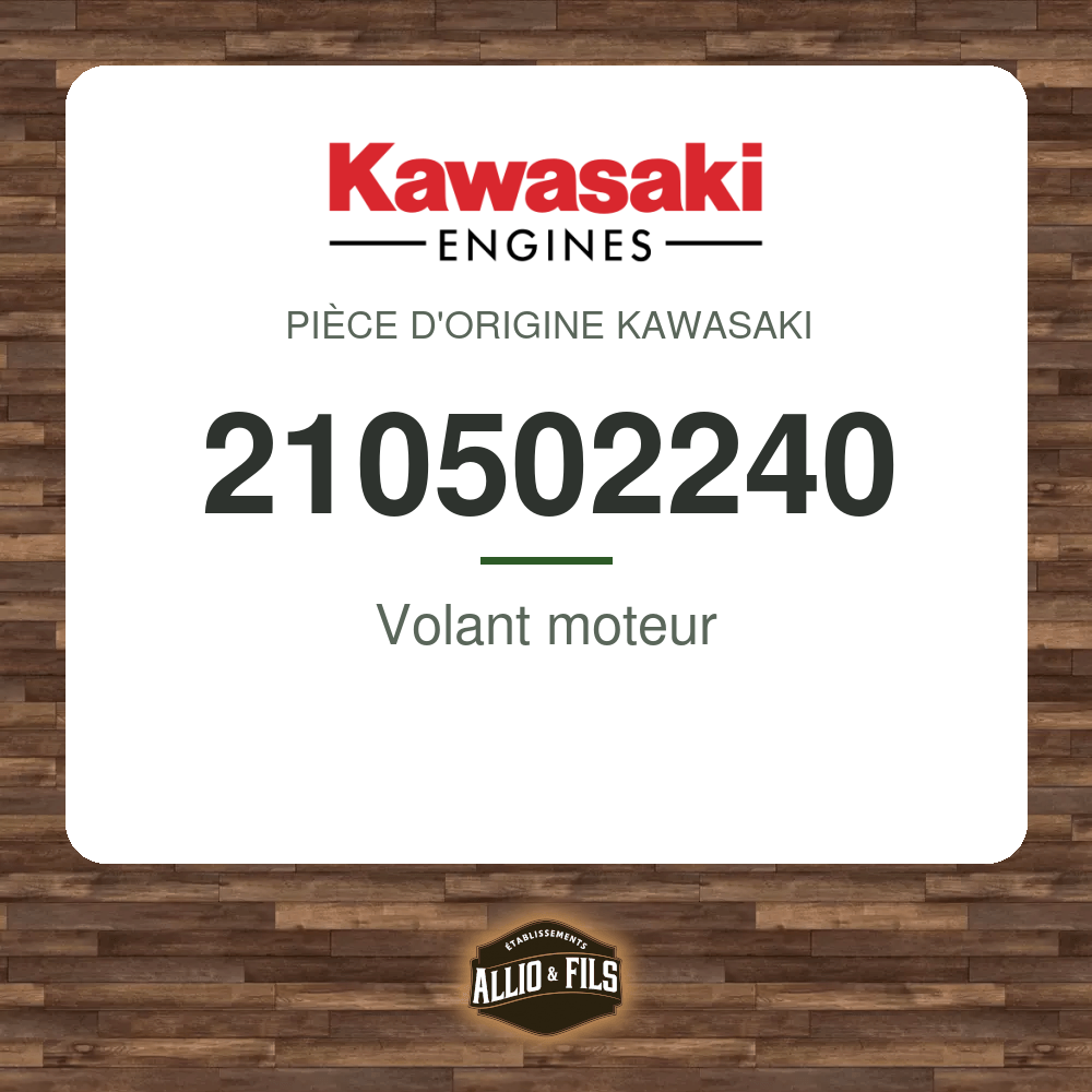 Volant moteur - Kawasaki 210502240