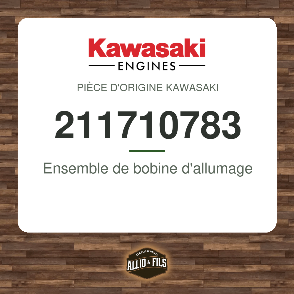 Ensemble de bobine d'allumage - Kawasaki 211710783
