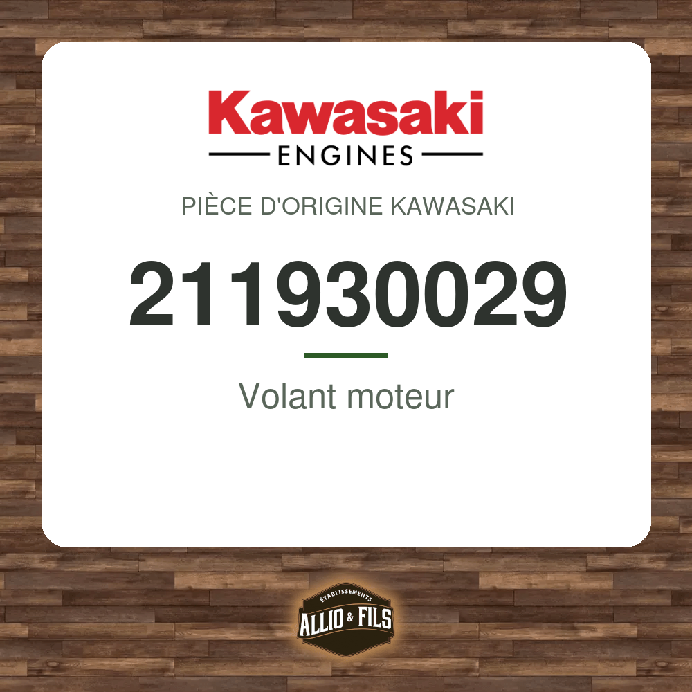 Volant moteur - Kawasaki 211930029