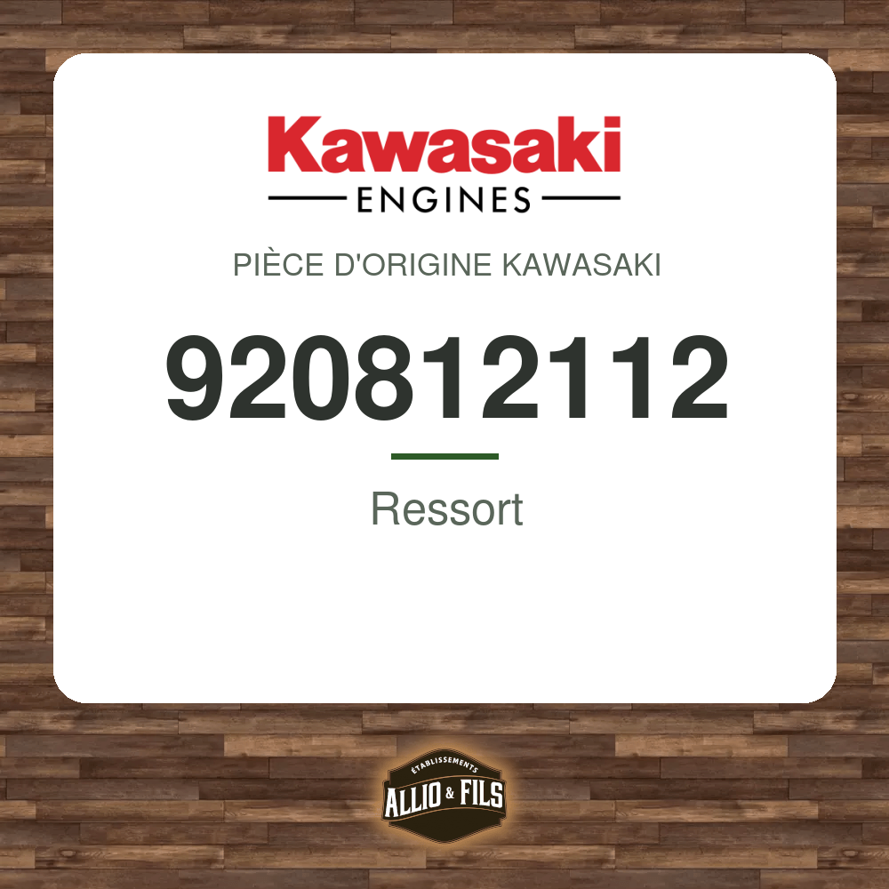 Ressort - Kawasaki 920812112