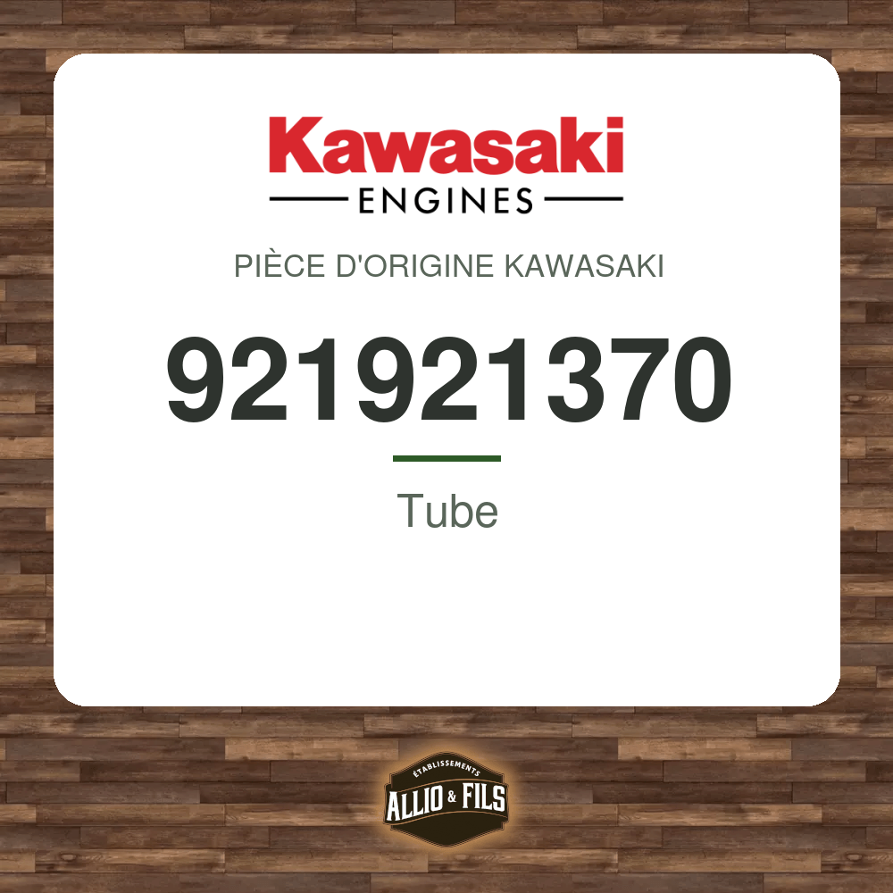 Tube - Kawasaki 921921370