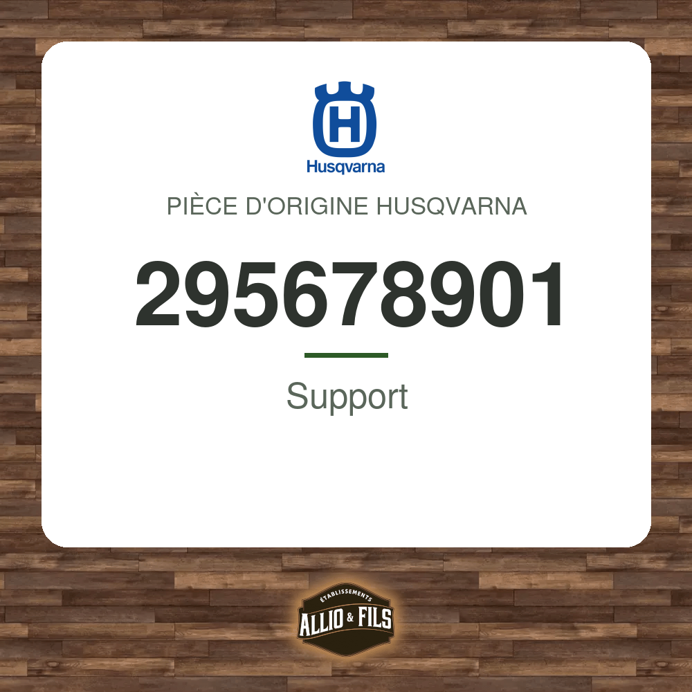 Support - Husqvarna 295678901