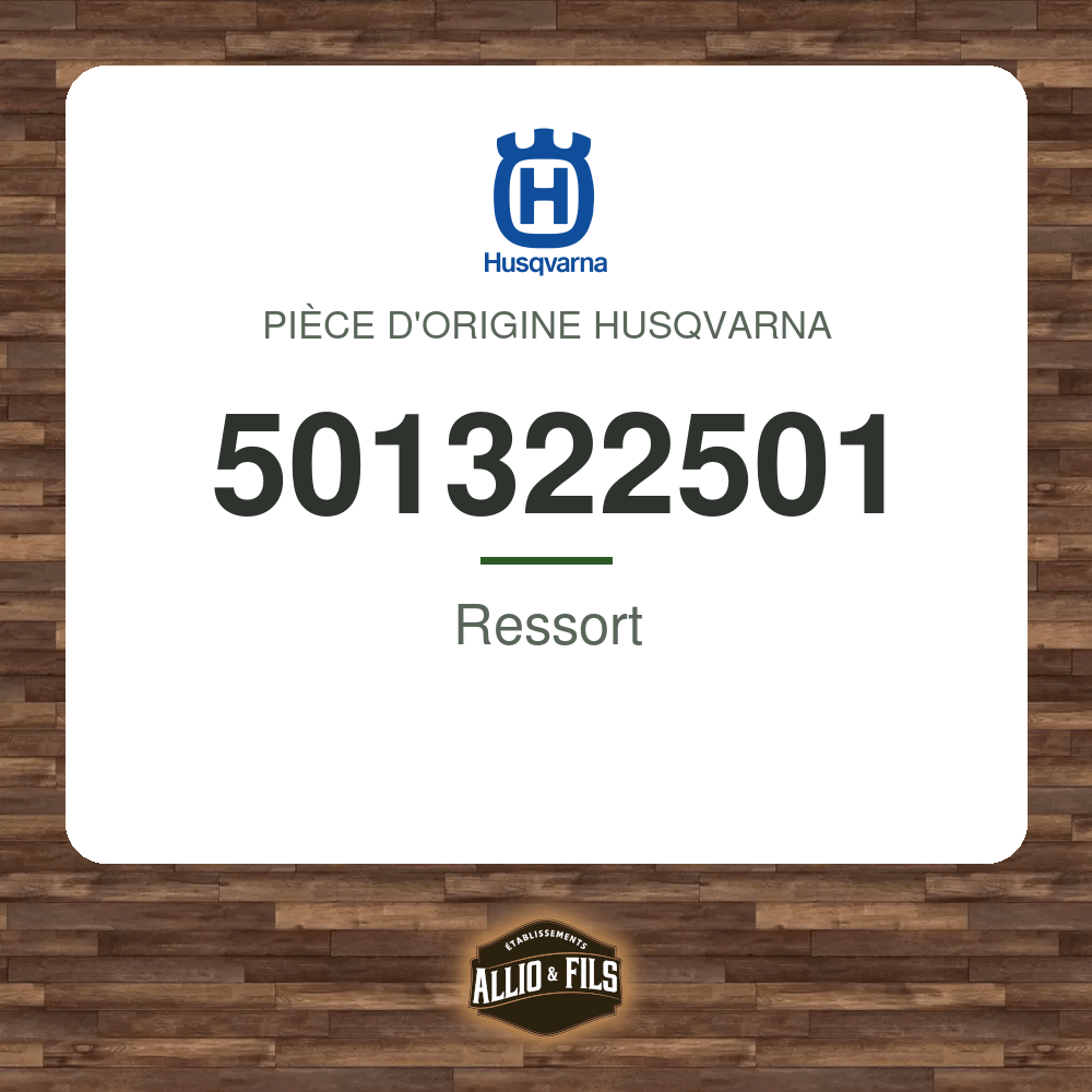Ressort - Husqvarna 501322501