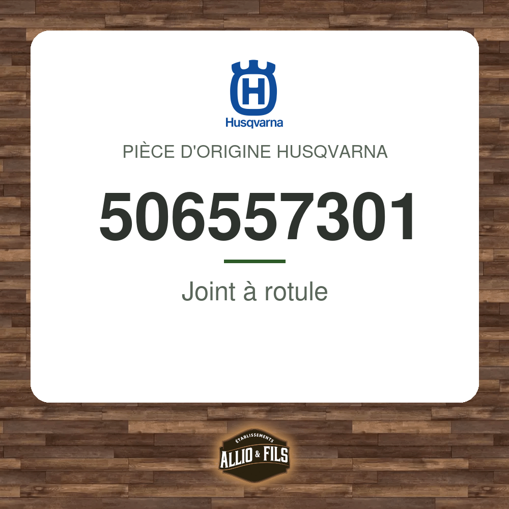Joint à rotule - Husqvarna 506557301