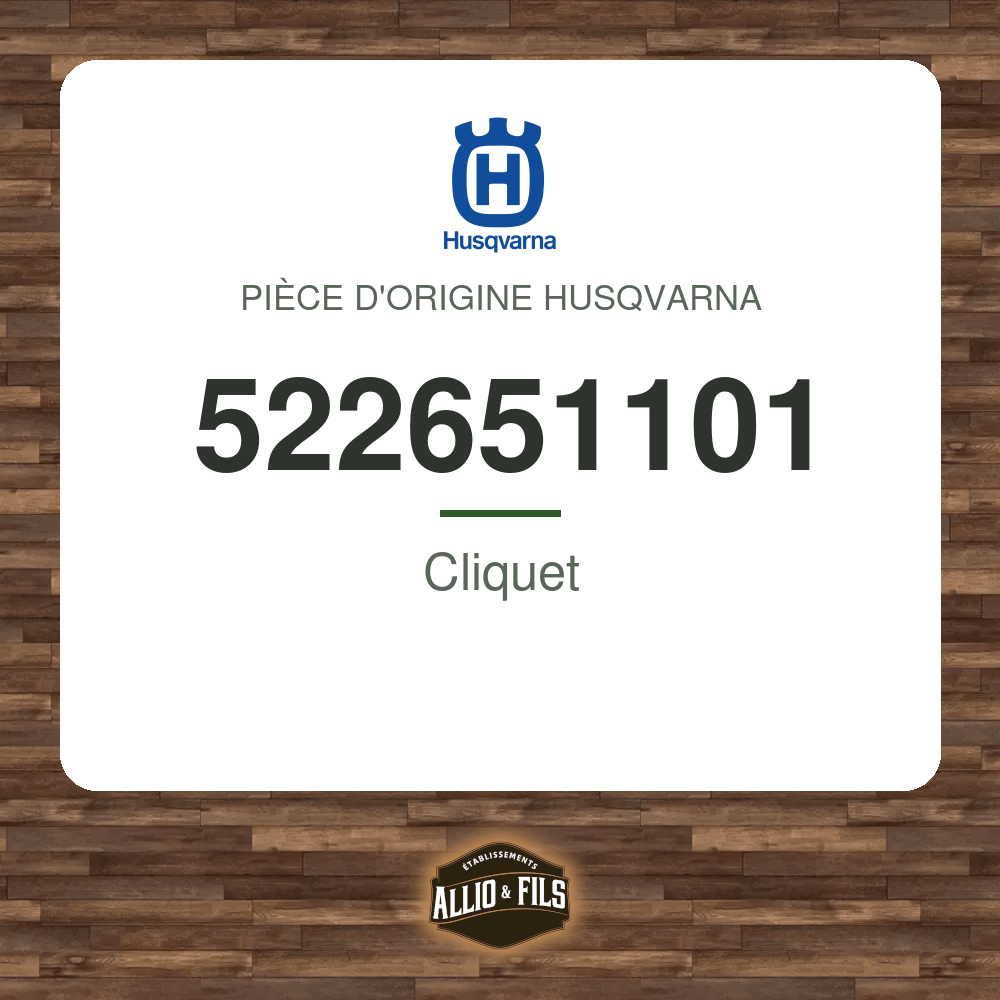 Cliquet - Husqvarna 522651101