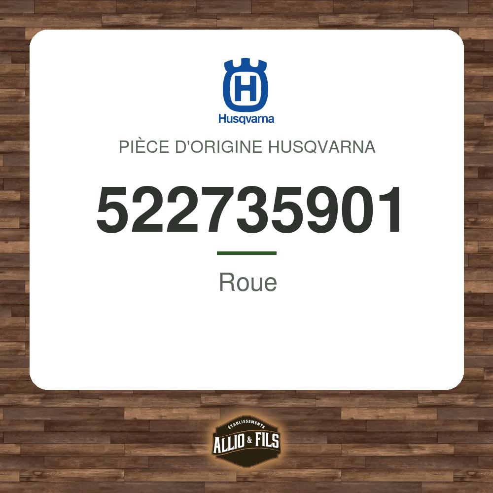 Roue - Husqvarna 522735901